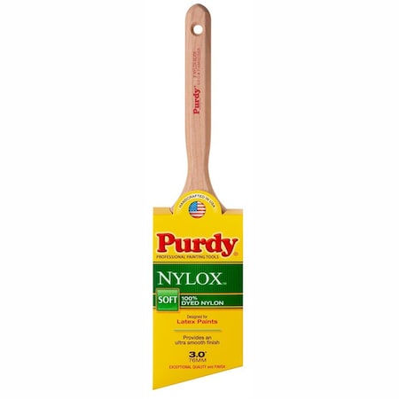 Purdy 3" Angle Sash Nylon Bristle, Paint Brush 144152230